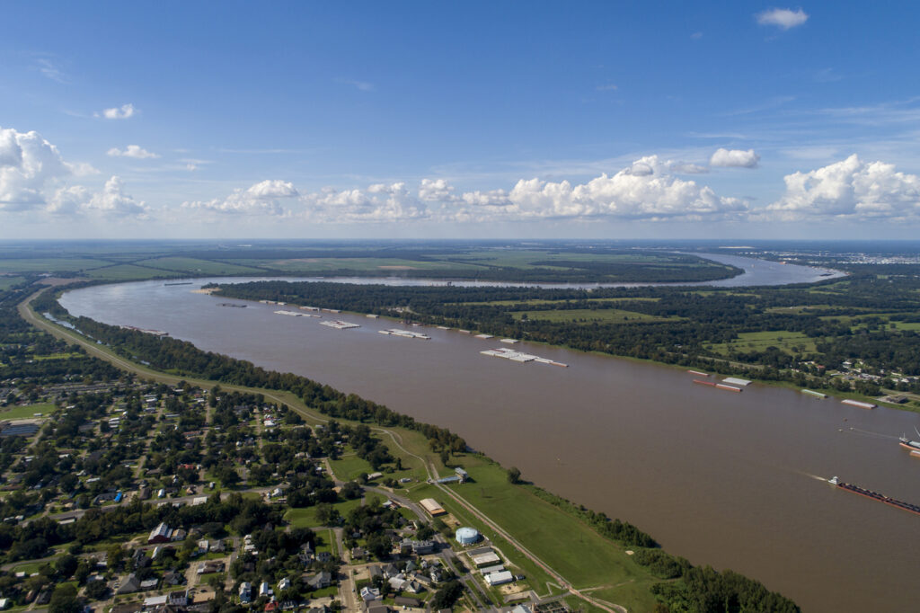 Mississippi River at Donaldsonville