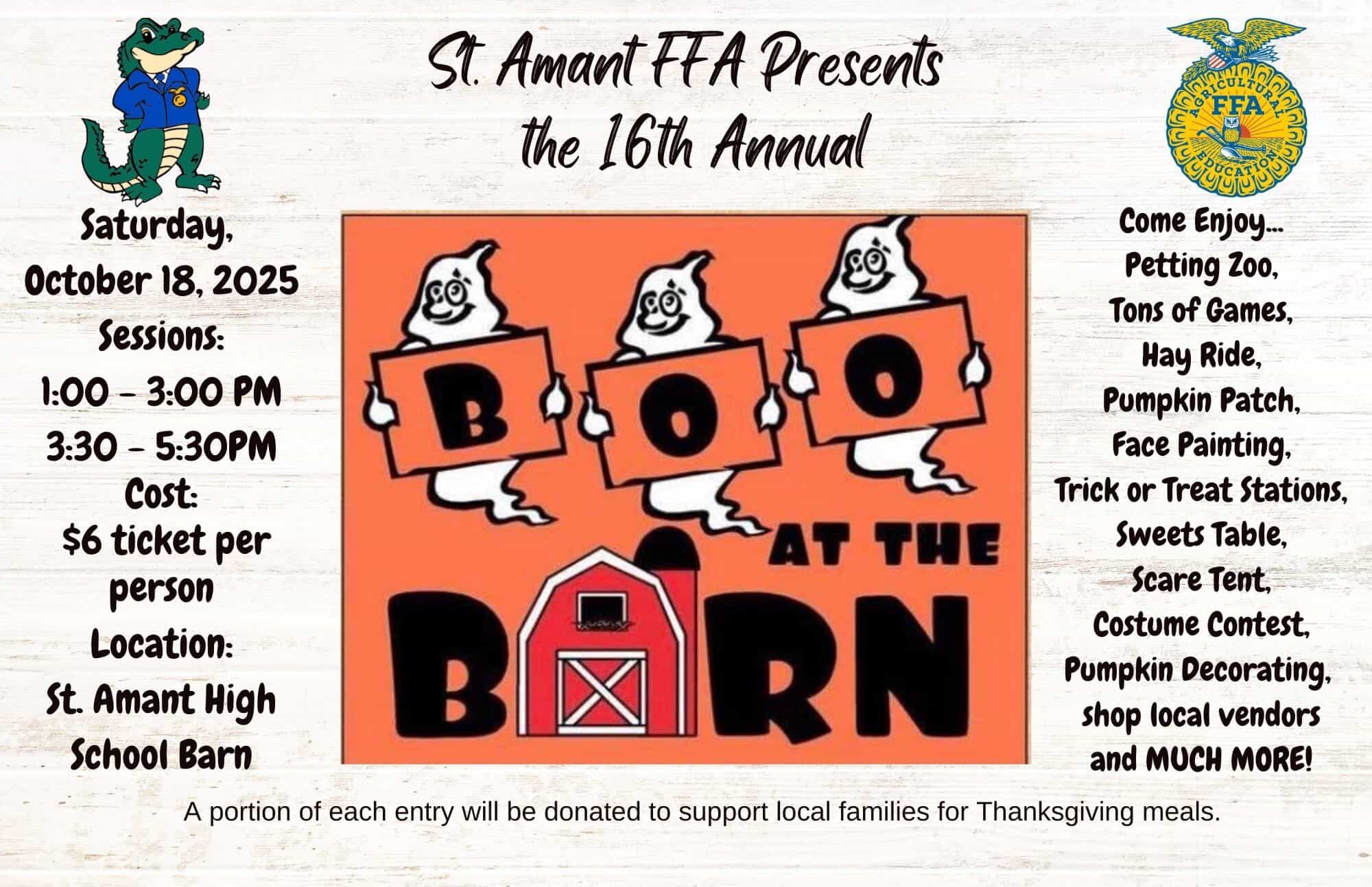 Boo at the Barn