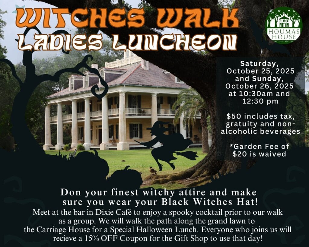 Witches Walk Ladies Luncheon (Oct. 25-26)