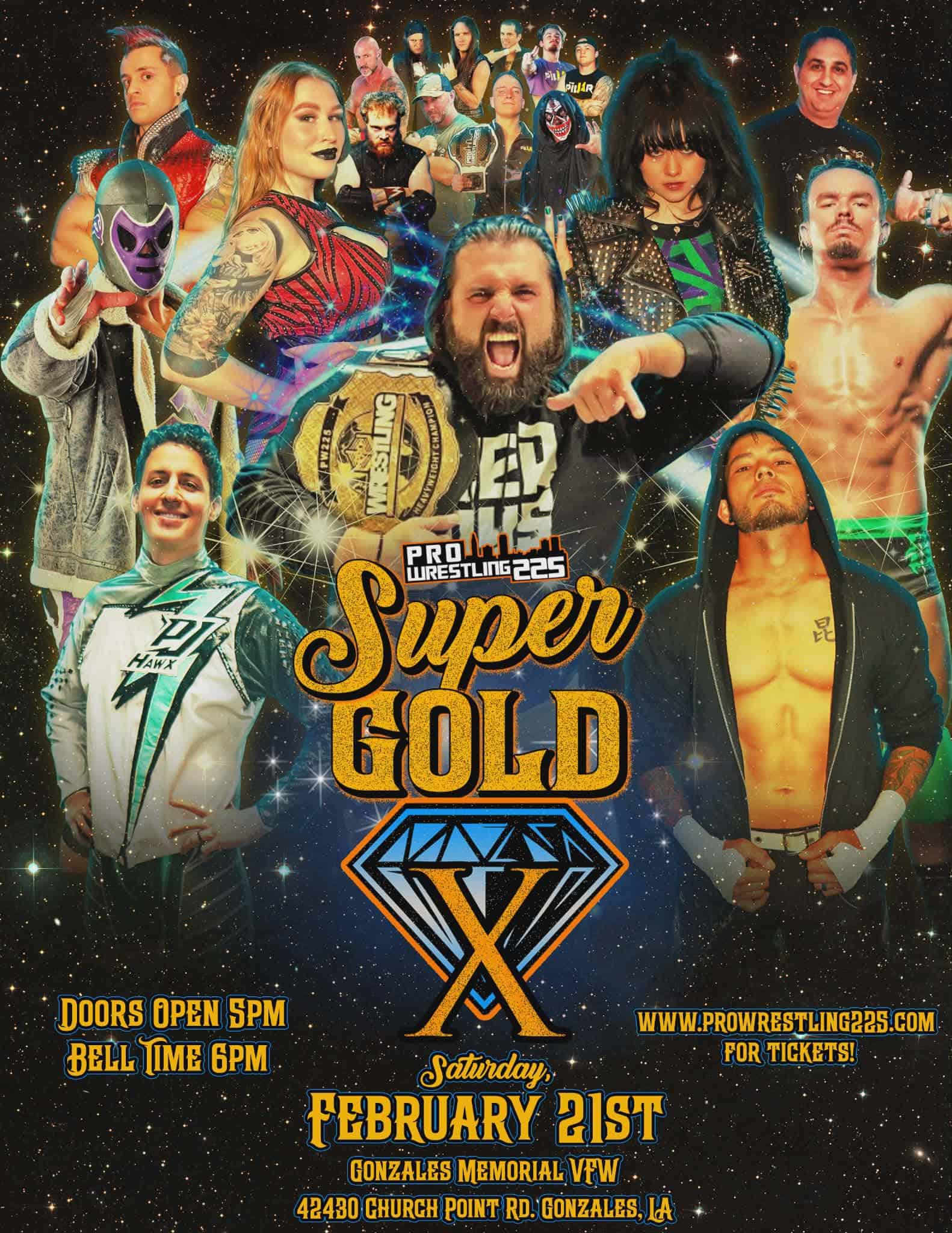 Pro Wrestling 225’s Super Gold 10