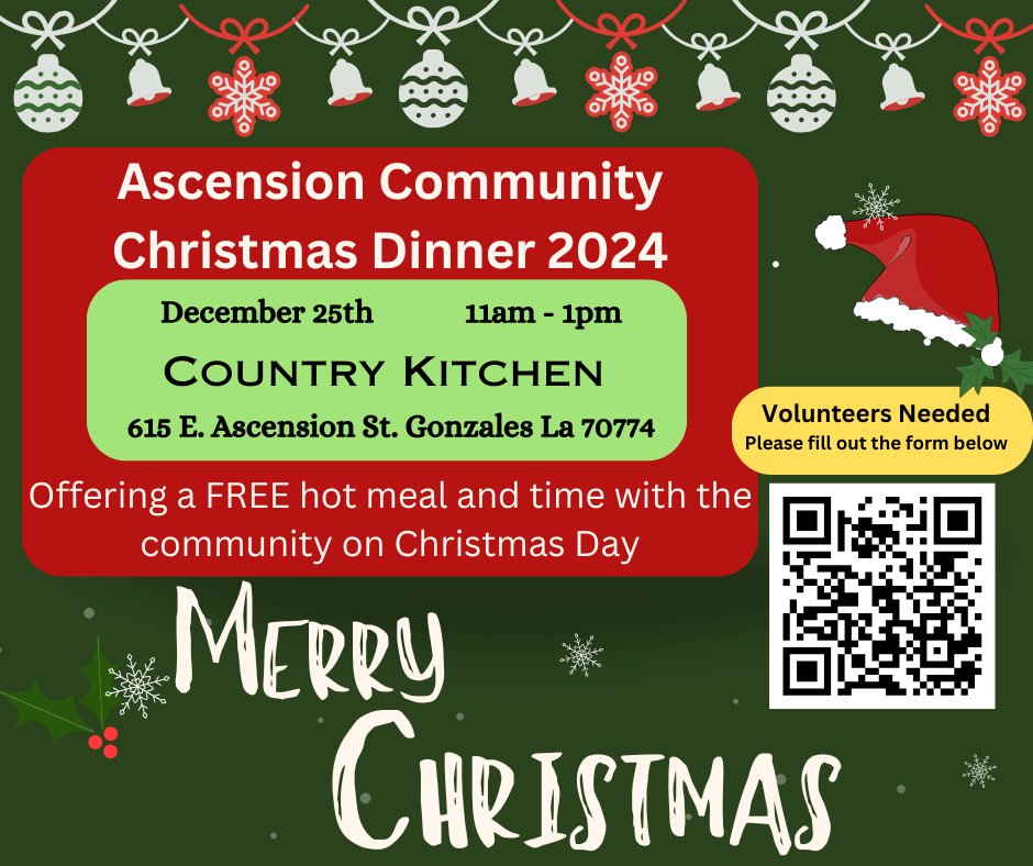 Ascension Community Christmas Dinner