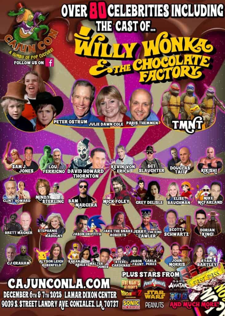 Cajun Con (Dec. 6-7)