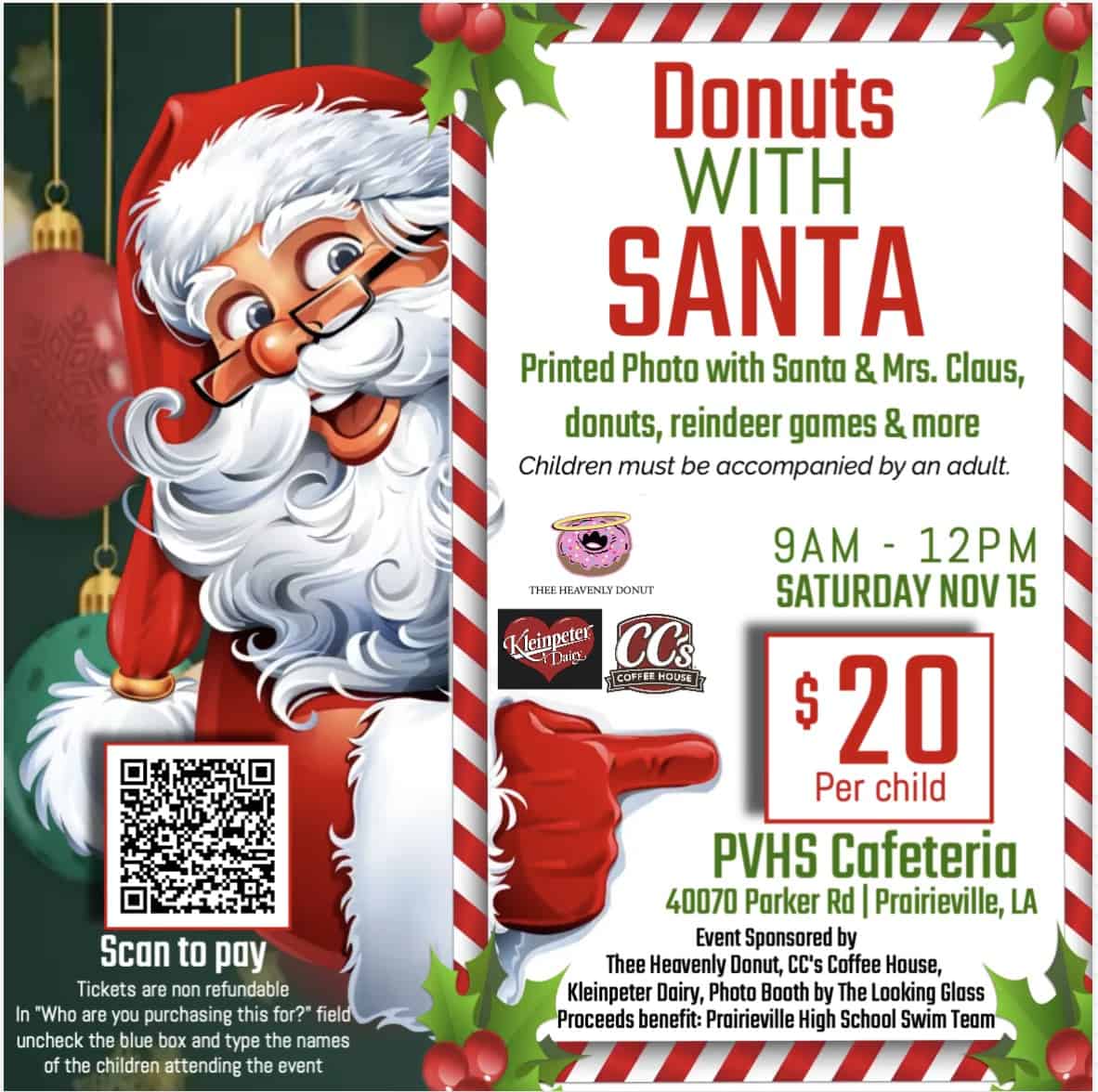 Donuts with Santa
