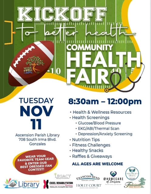 Kickoff to Better Health Community Health Fair