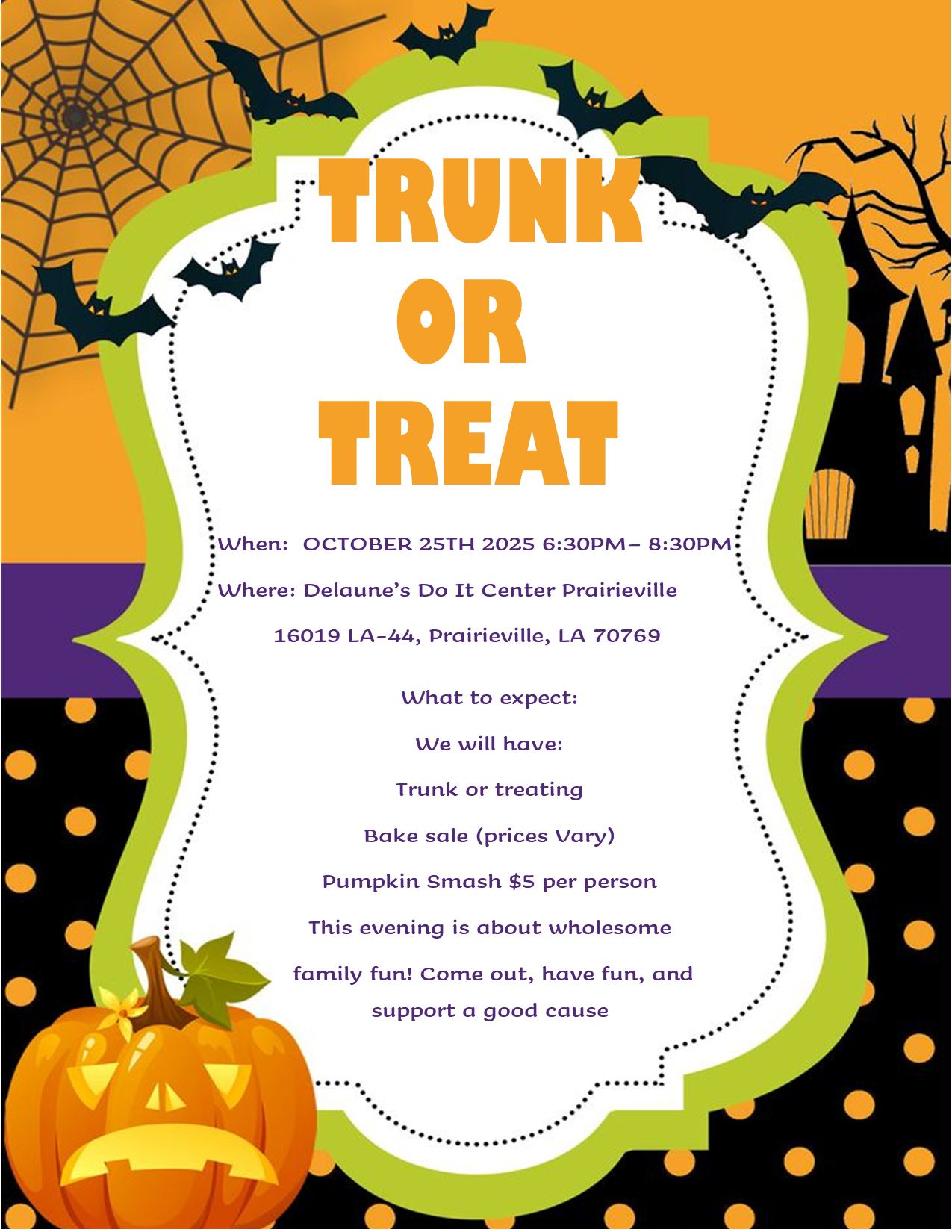 Trunk or Treat