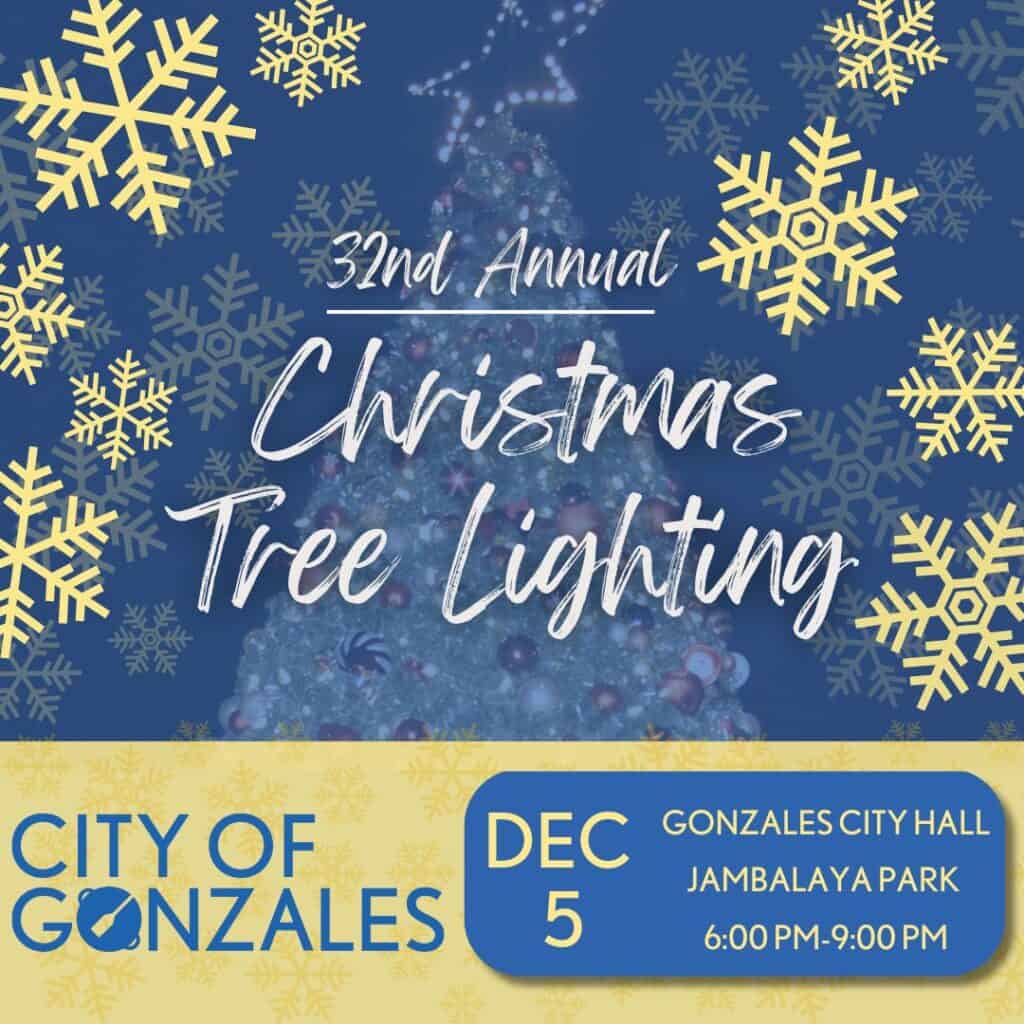 25 Gonzales Christmas Tree Lighting