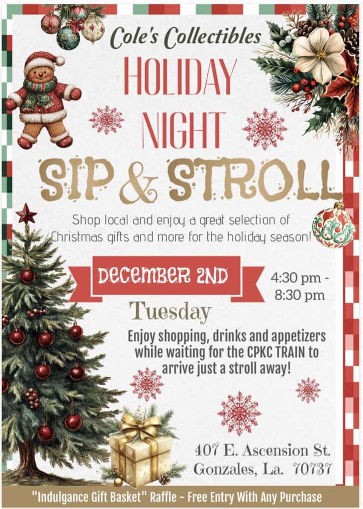 Holiday Night Sip and Stroll