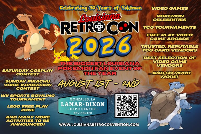 Louisiana Retro Con at Lamar Dixon