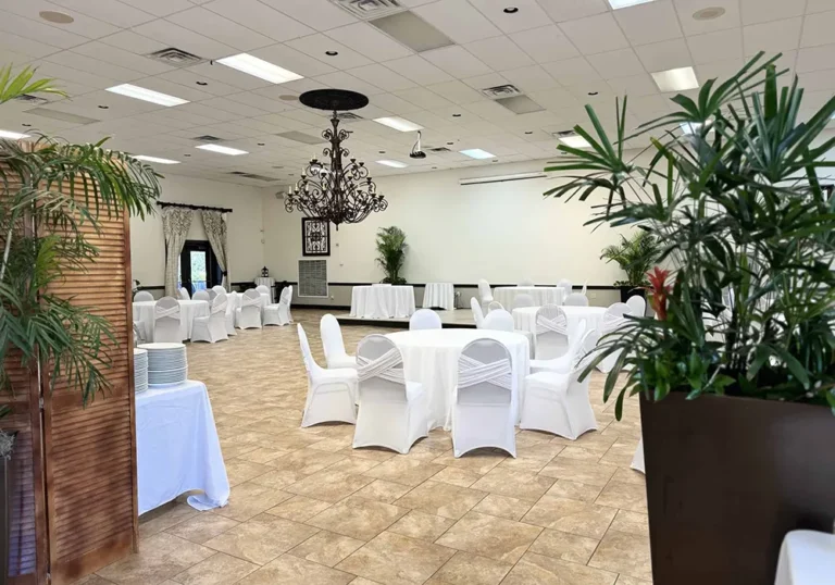 Dining and reception area