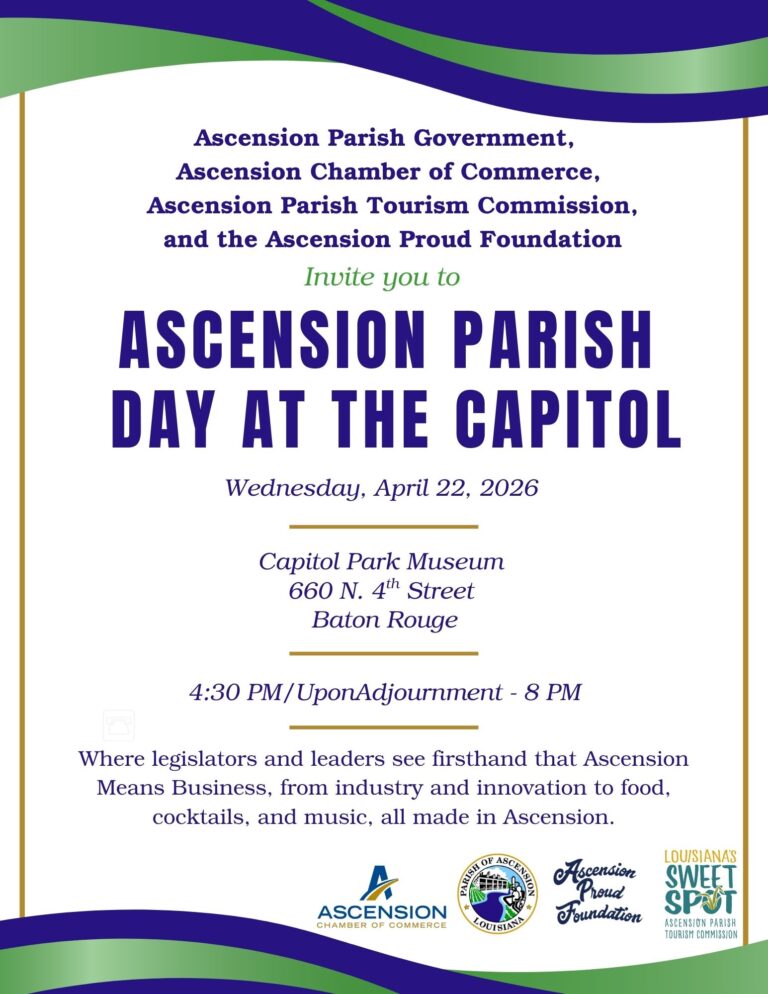 Ascension Parish Day at the Capitol Flyer