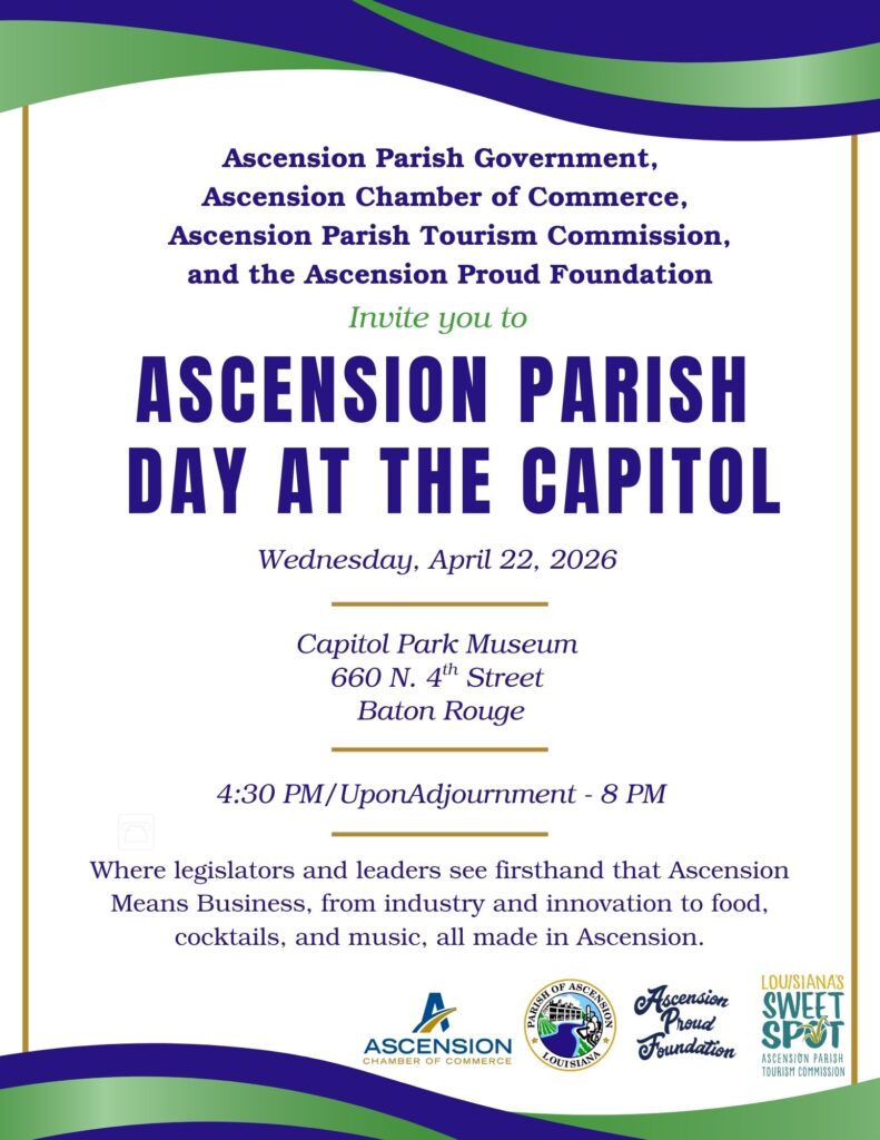Ascension Parish Day at the Capitol Flyer