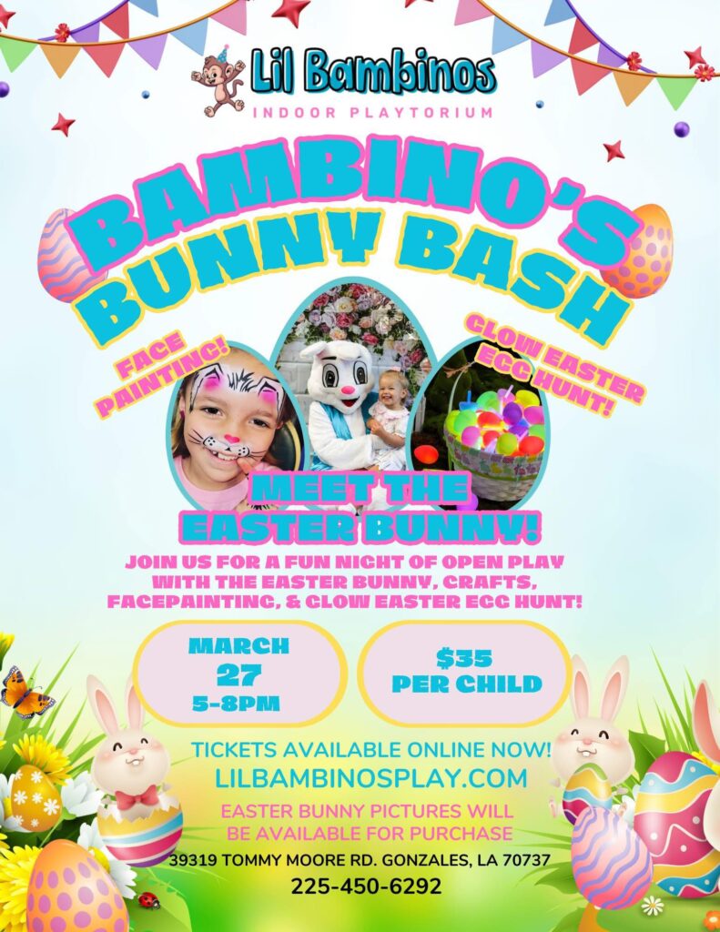 Bambinos Bunny Bash in Gonzales