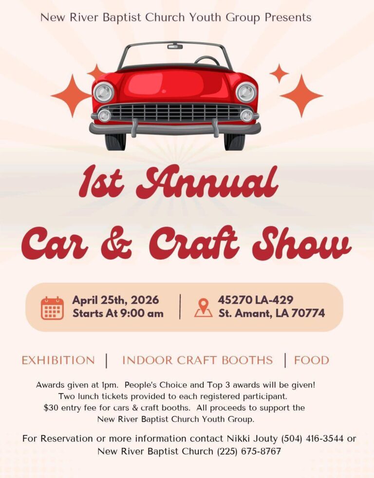 Car and Craft Show Flyer
