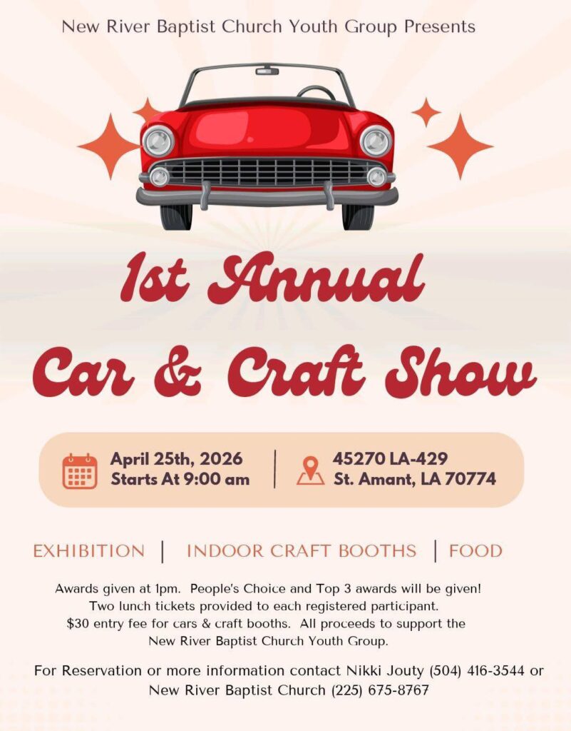 Car and Craft Show Flyer