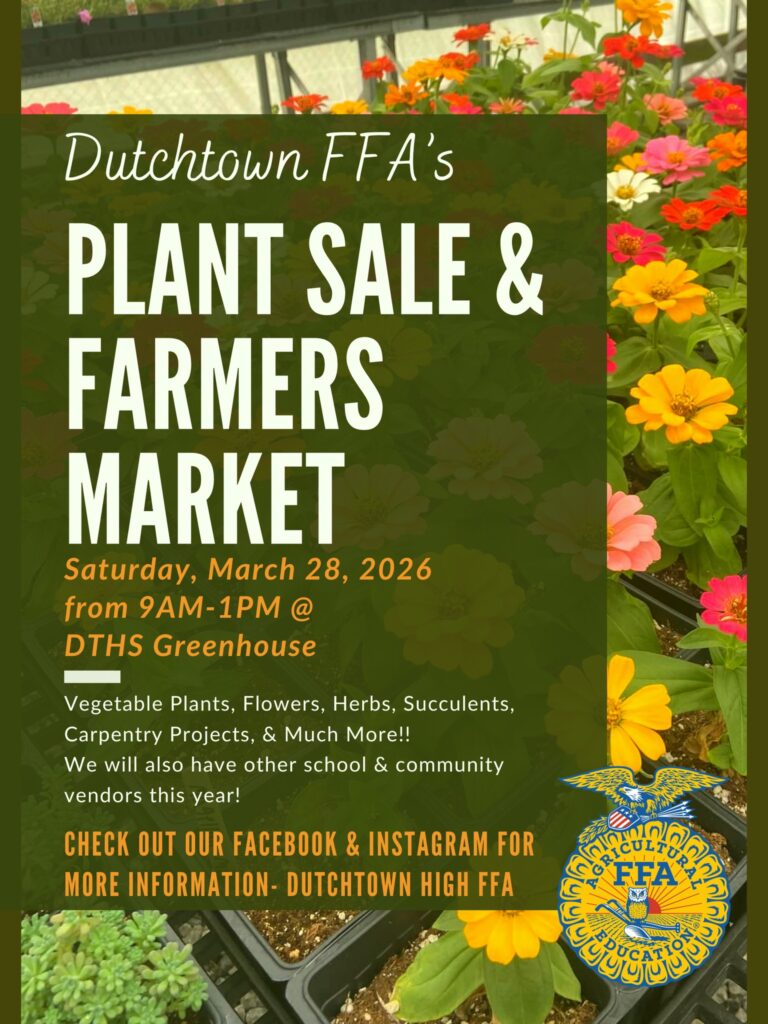 Dutchtown High School Plant Sale and Farmers Market