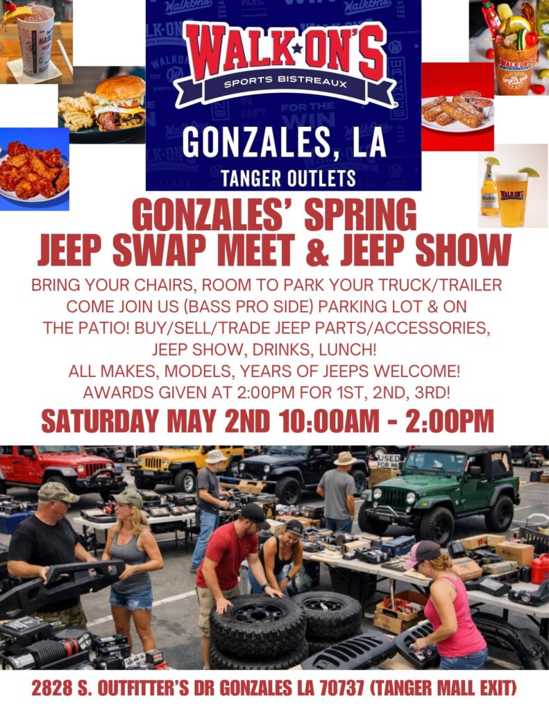 Jeep Swap Meet in Gonzales