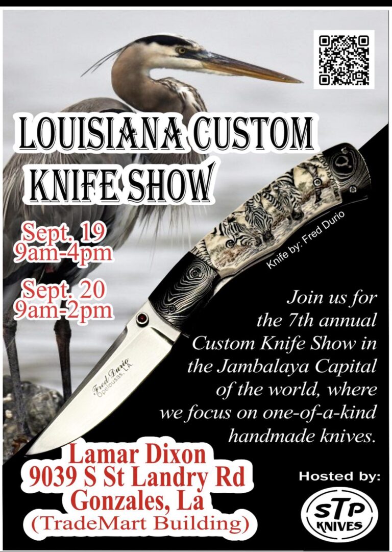 LA Custom Knife Show at Lamar Dixon