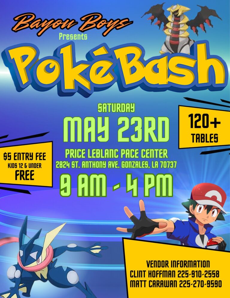 Poke Bash returns to the PACE Center in Gonzales, LA