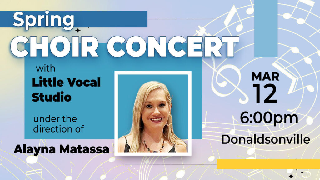Spring Choir Concert in Donaldsonville