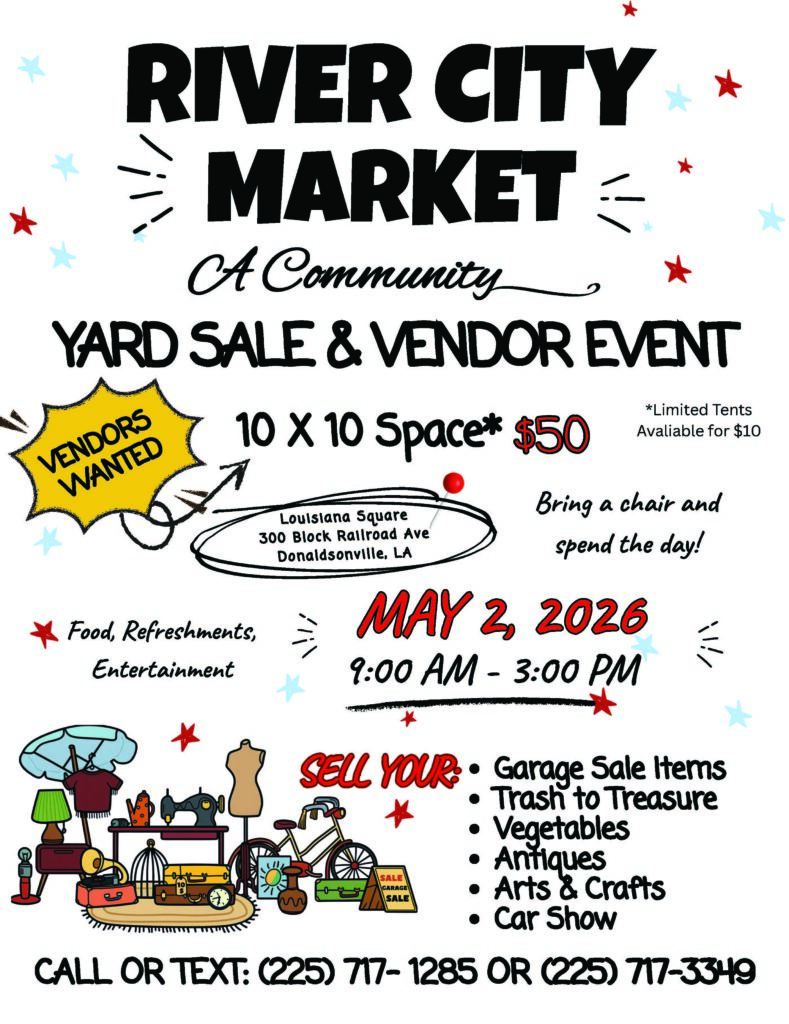 River City Market in Donaldsonville on May 2
