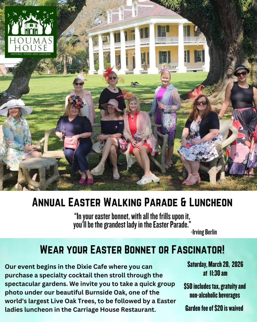 Easter Walking Parade and Luncheon at Houmas House