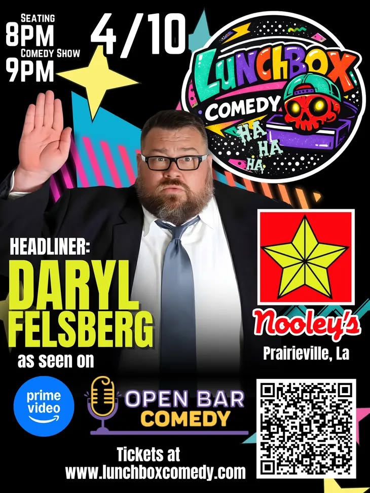 Lunchbox comedy at Nooley's