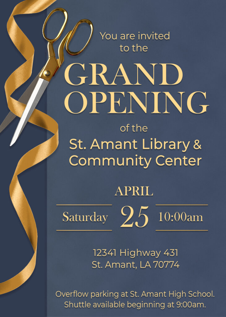 St. Amant Library and Community Center Grand Opening