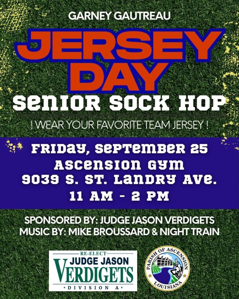 Garney Gautreau Senior sock hop