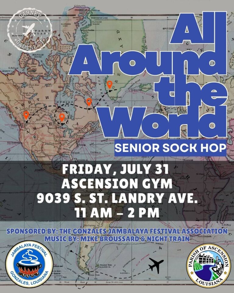All around the world senior sock hop