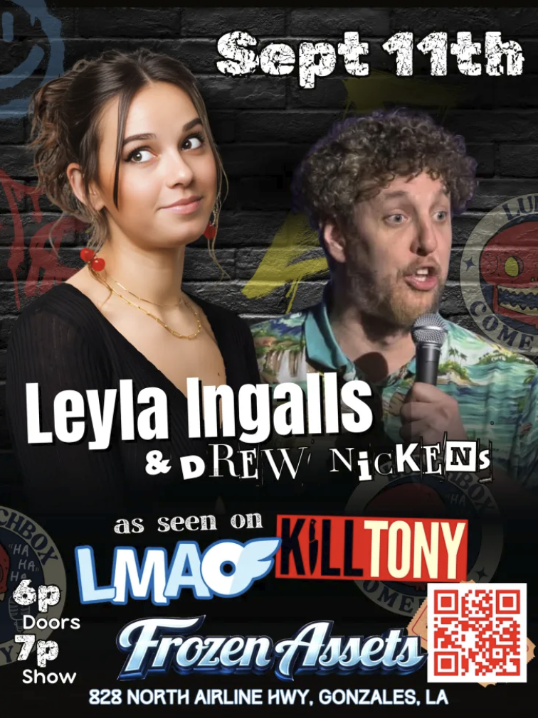 Lunchbox Comedy presents Leyla Ingalls