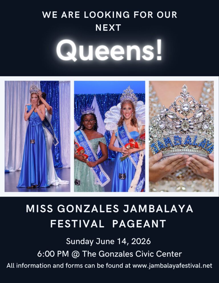 Miss Gonzales Jambalaya Festival Pageant