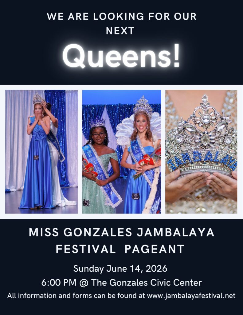 Miss Gonzales Jambalaya Festival Pageant