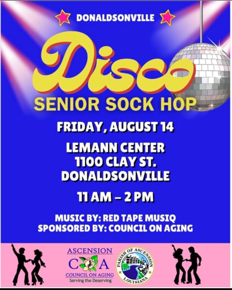 Disco senior sock hop in donaldsonville