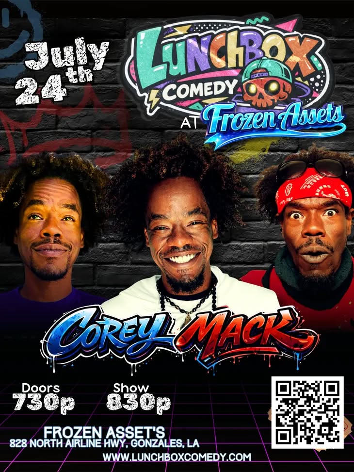 Lunchbox Comedy Corey Mack
