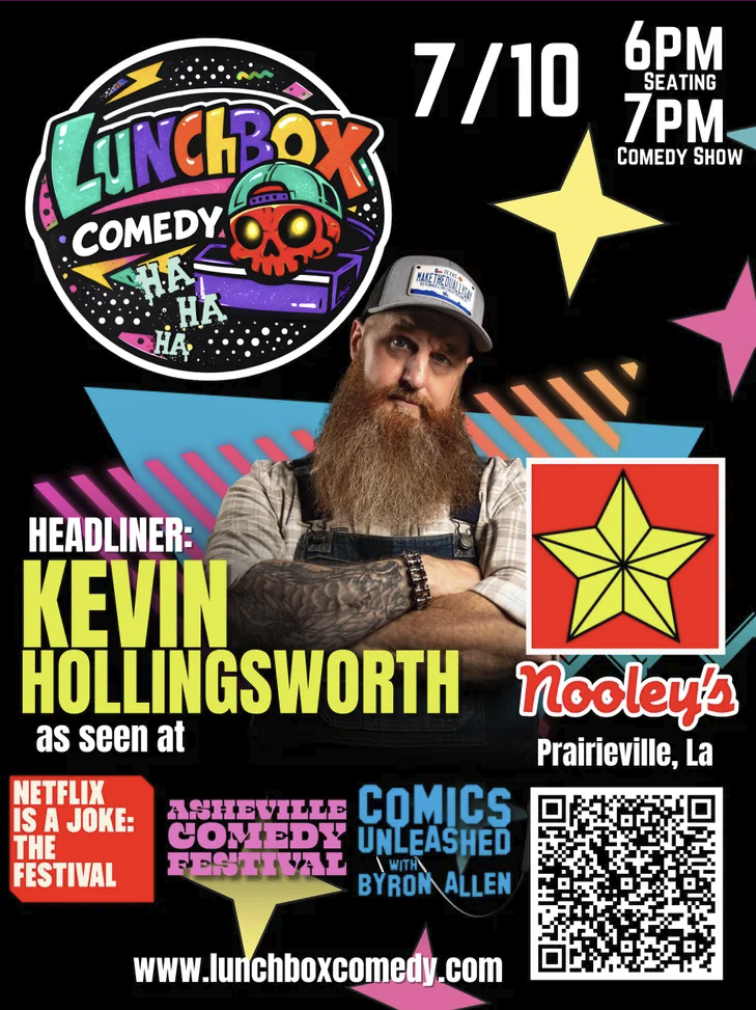 Lunchbox Comedy with Kevin Hollingsworth