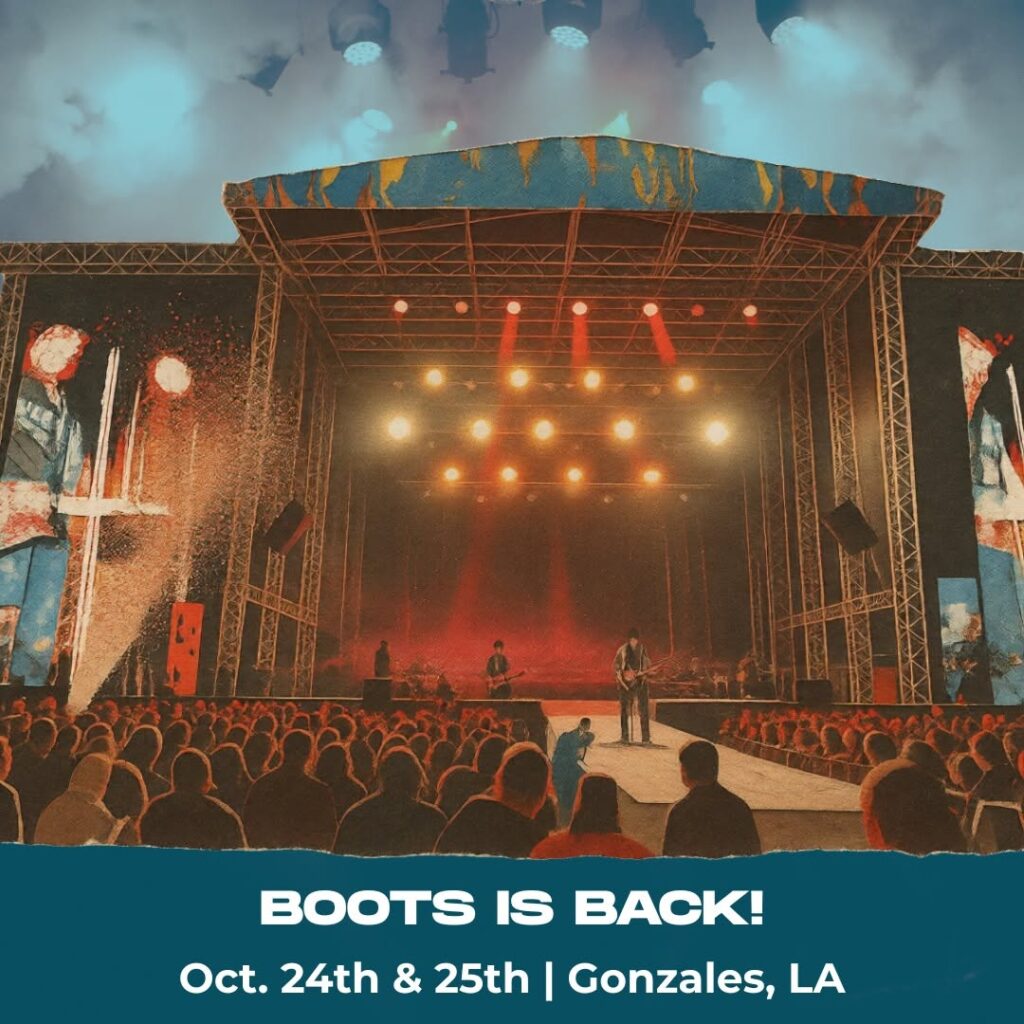 Boots on the Bayou Concert Save The Date