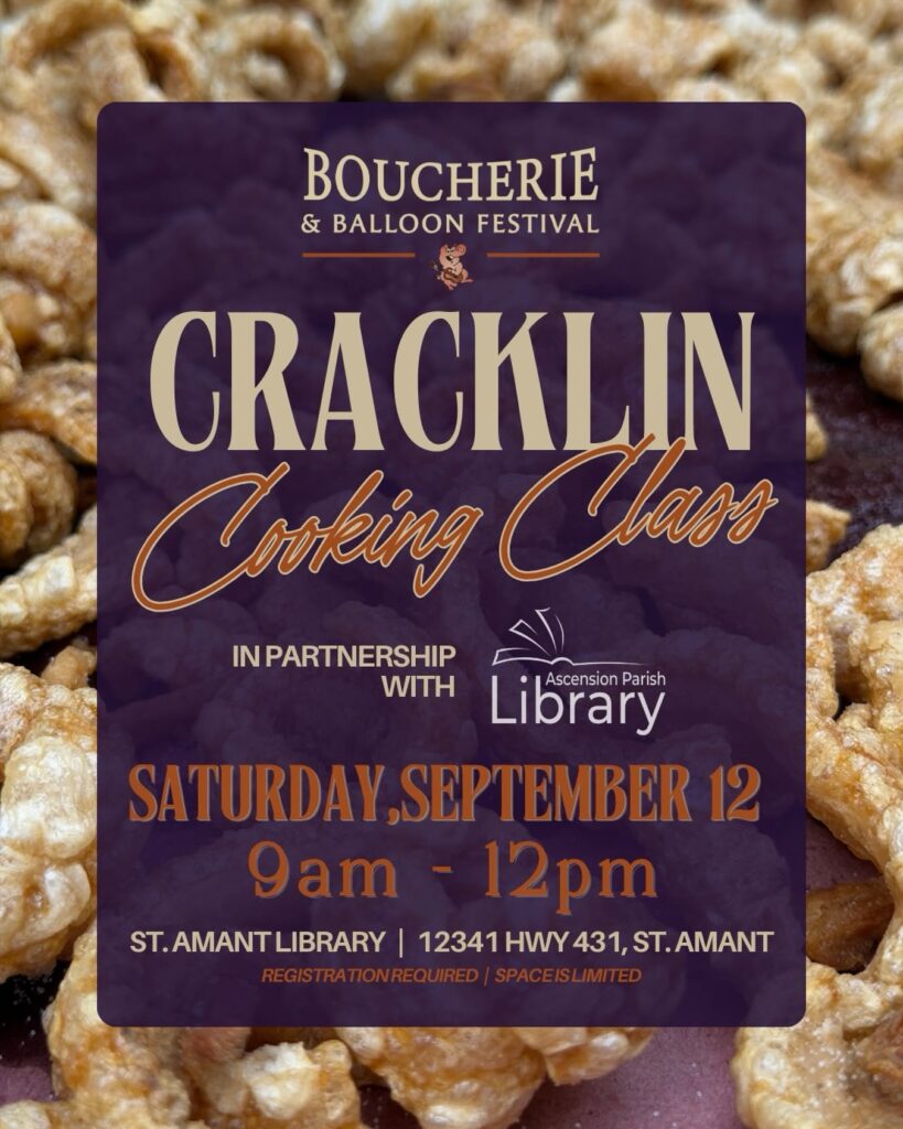 Cracklin Cooking Class