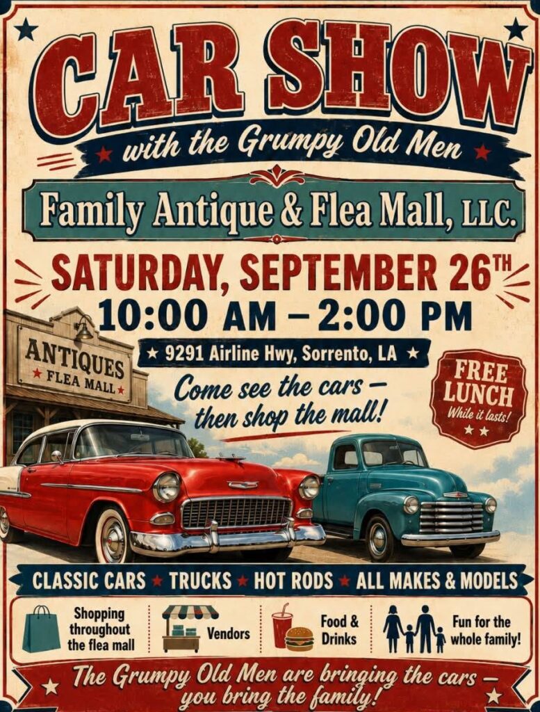Car Show at Family Traditions