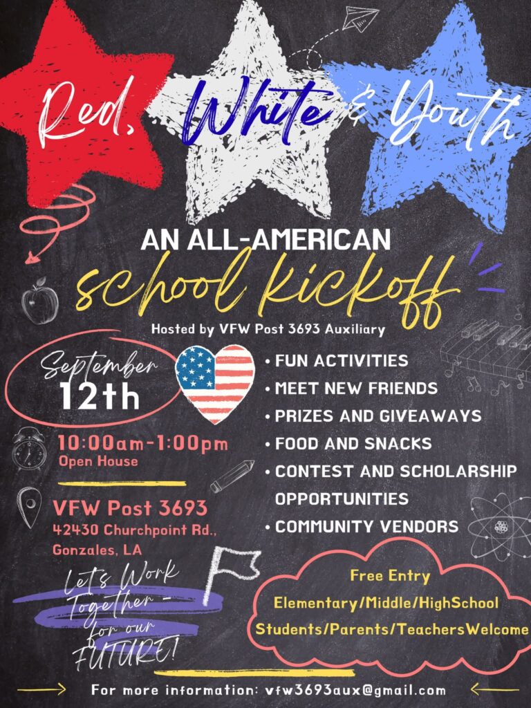Red, White, and Youth School kickoff