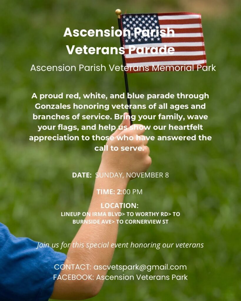 Veterans Parade in Gonzales
