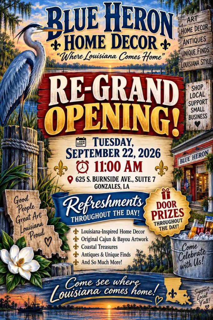 Blue Heron Grand Reopening