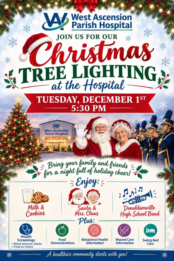 Christmas Tree Lighting at the Hospital