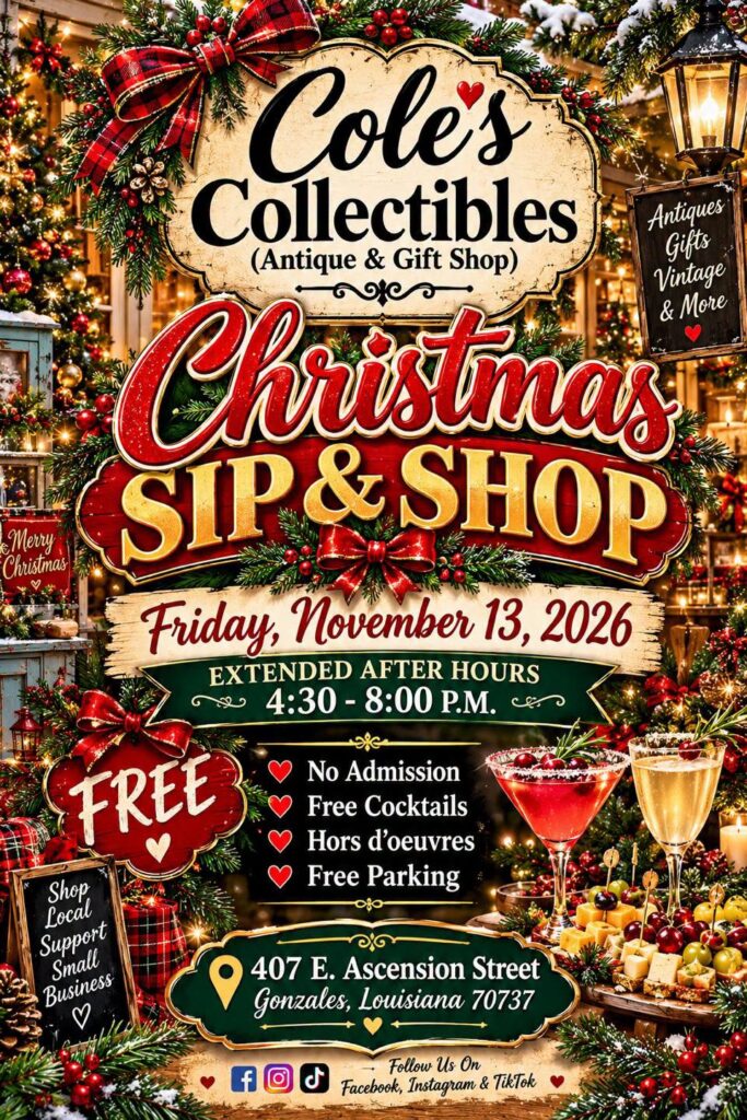 Christmas Sip & Shop at Cole's