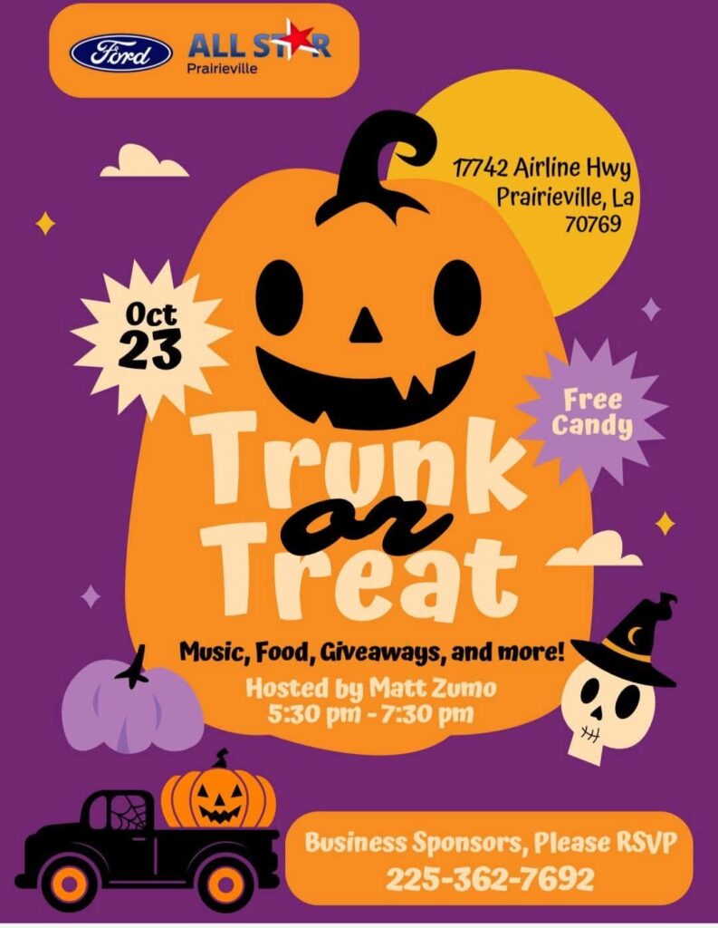 Trunk or Treat at all star ford